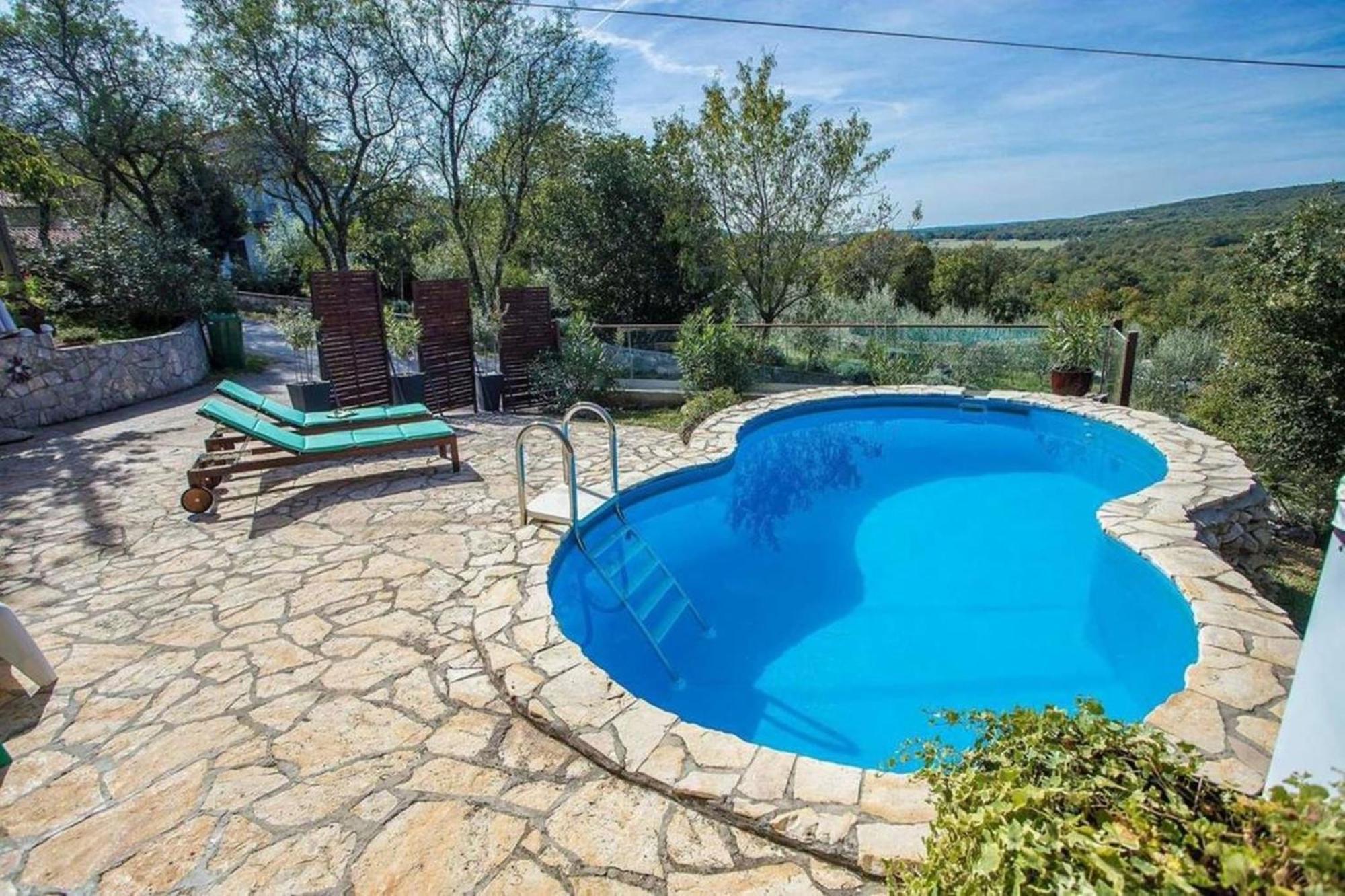 Holiday Home Deborah With Private Pool Лабин Экстерьер фото